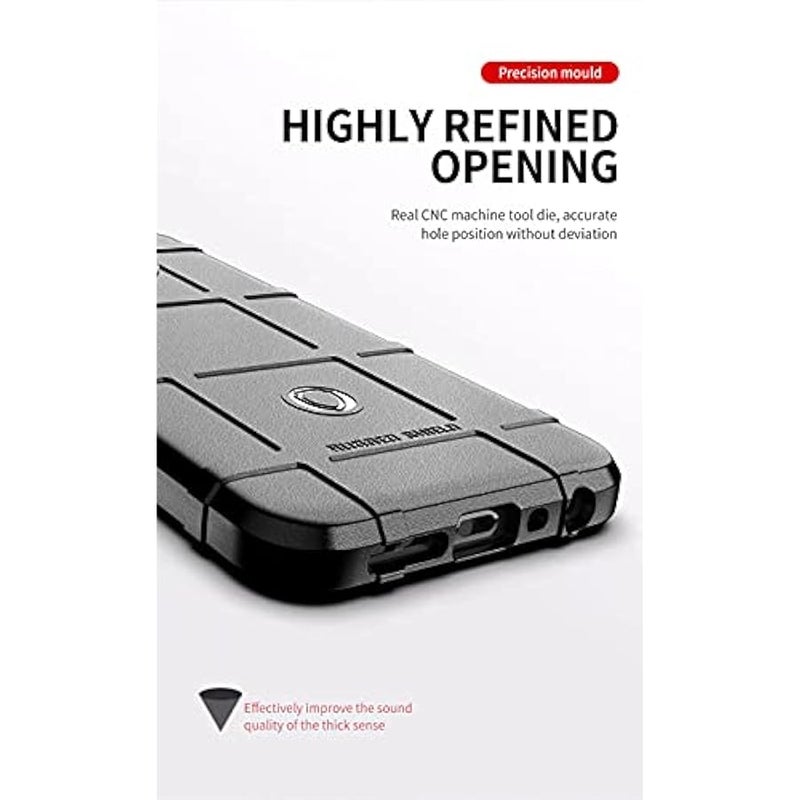 Nokia X10 /Nokia X20 Men Case,Heavy Duty Shockproof Military Grade Drop d Field Case Super Sturdy Bumper Full Body Rugged Hard Cover for Nokia X10 /Nokia X20 HD Black - Image 4